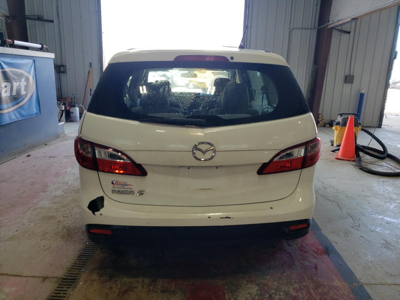 2013 Mazda 5 VIN JM1CW2BL5D0146558 Copart auction photo, side damage thumbnail 6