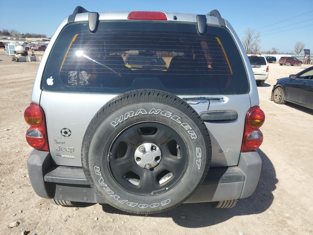 2003 Jeep Liberty (North America) VIN 1J4GK48K93W653461 Copart auction photo, front end / minor dent/scratches damage thumbnail 6