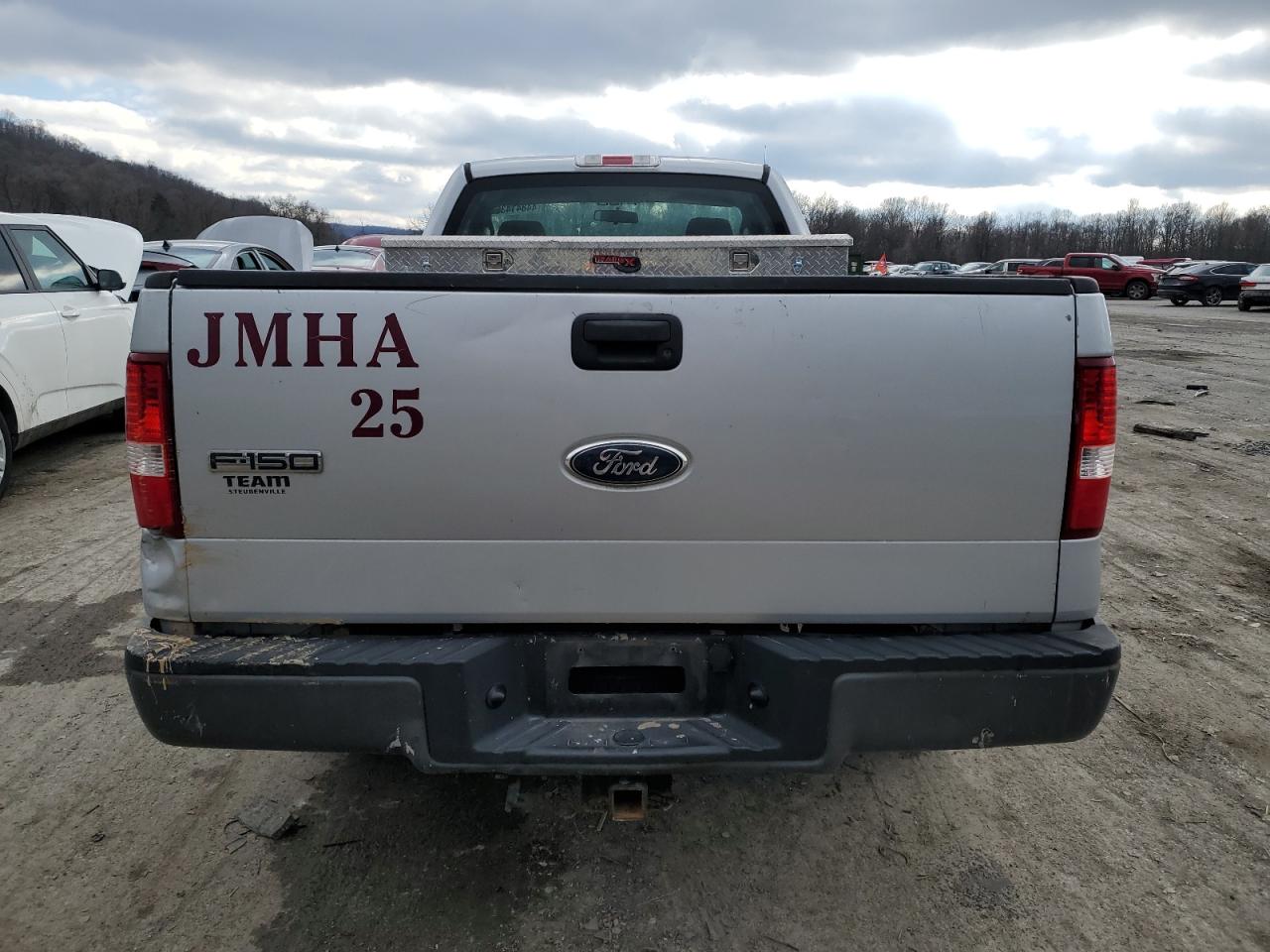 2006 Ford F-150 VIN 1FTRF12W36NB22232 Copart auction photo, front end / rear end damage thumbnail 6