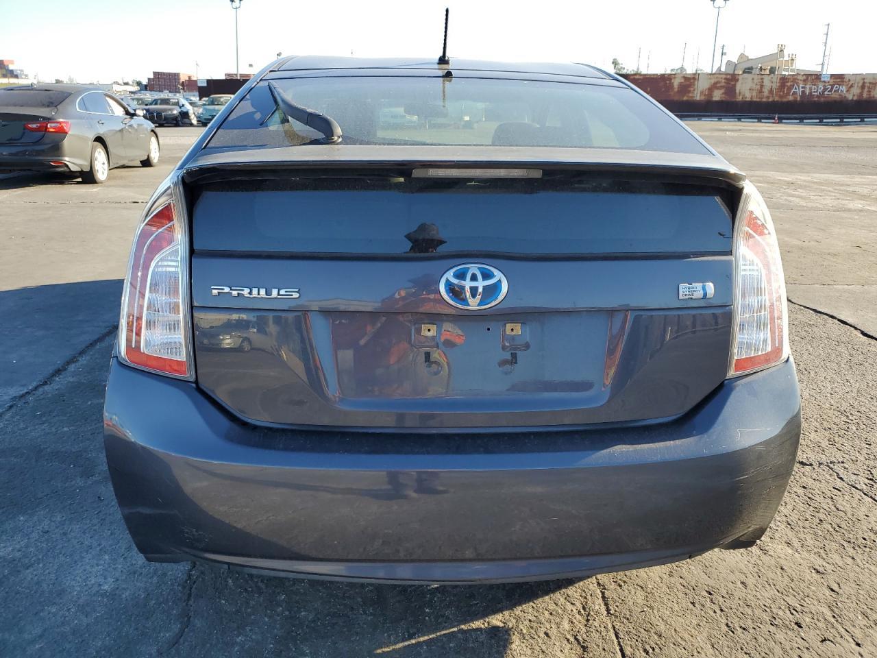 2012 Toyota Prius VIN JTDKN3DU3C1592792 Copart auction photo, front end damage thumbnail 6