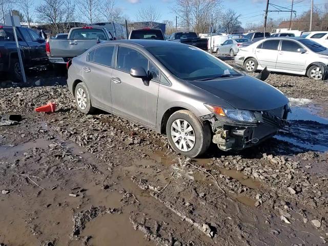 2012 Honda Civic VIN 19XFB2F50CE362179 Copart auction photo, front end damage thumbnail 10