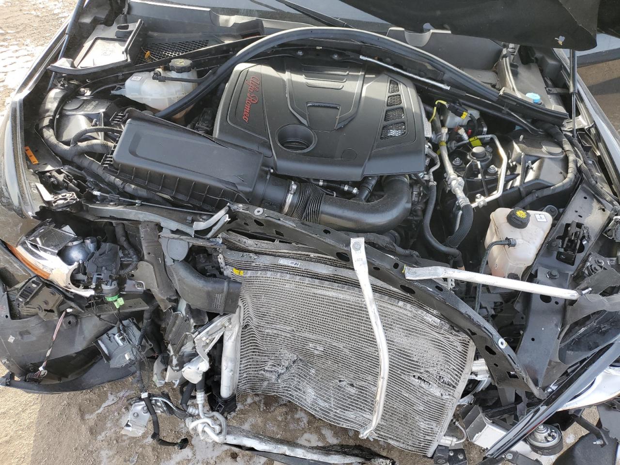2021 Alfa Romeo Giulia VIN ZARFANANXM7648317 Copart auction photo, front end damage thumbnail 11