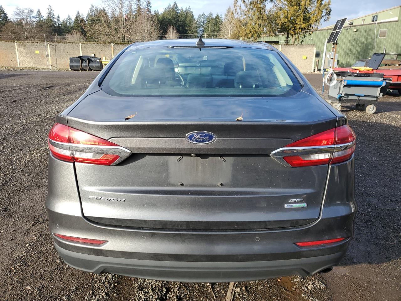 2020 Ford Fusion VIN 3FA6P0HD0LR191572 Copart auction photo, front end damage thumbnail 6