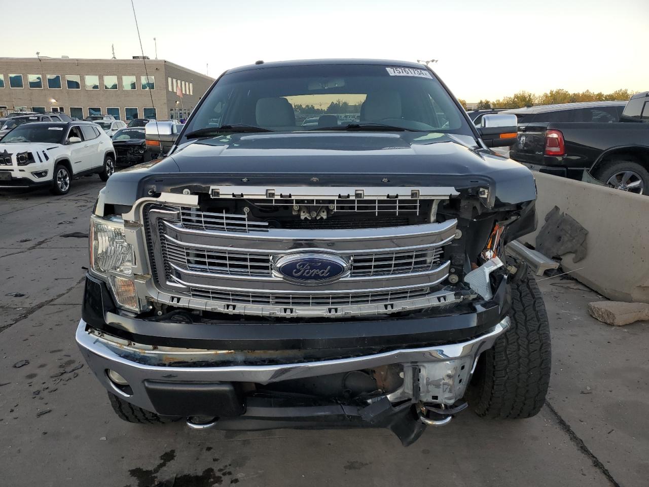 2013 Ford F-150 VIN 1FTFW1EF0DFA83170 Copart auction photo, front end damage thumbnail 5