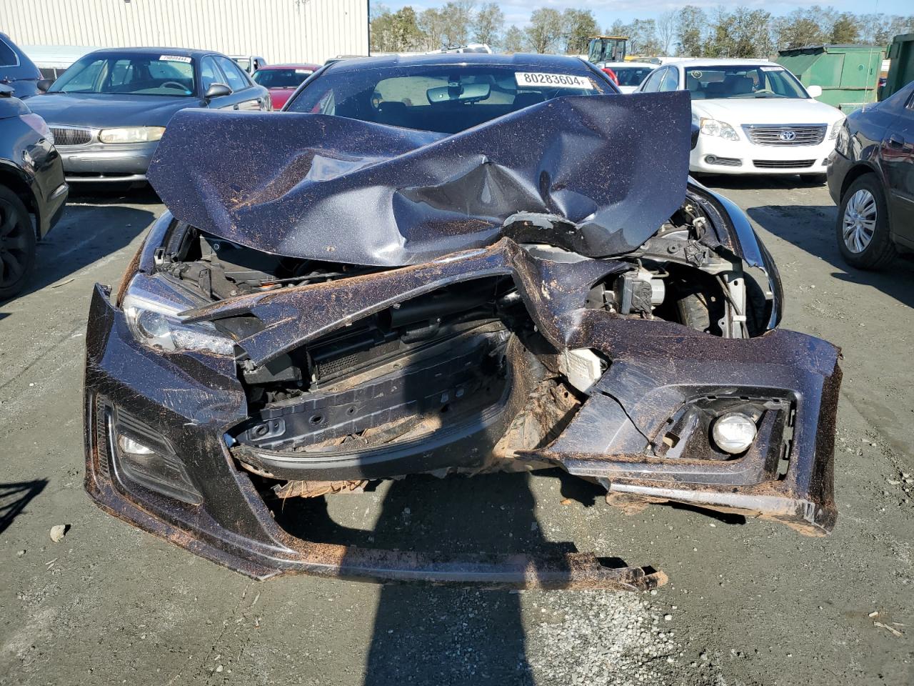 2017 Subaru BRZ VIN JF1ZCAC19H8603346 Copart auction photo, front end / rear end damage thumbnail 5