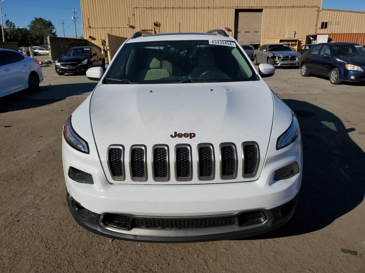 2017 Jeep Grand Cherokee VIN 1C4PJMCS8HW538549 Copart auction photo, rear end / front end damage thumbnail 5