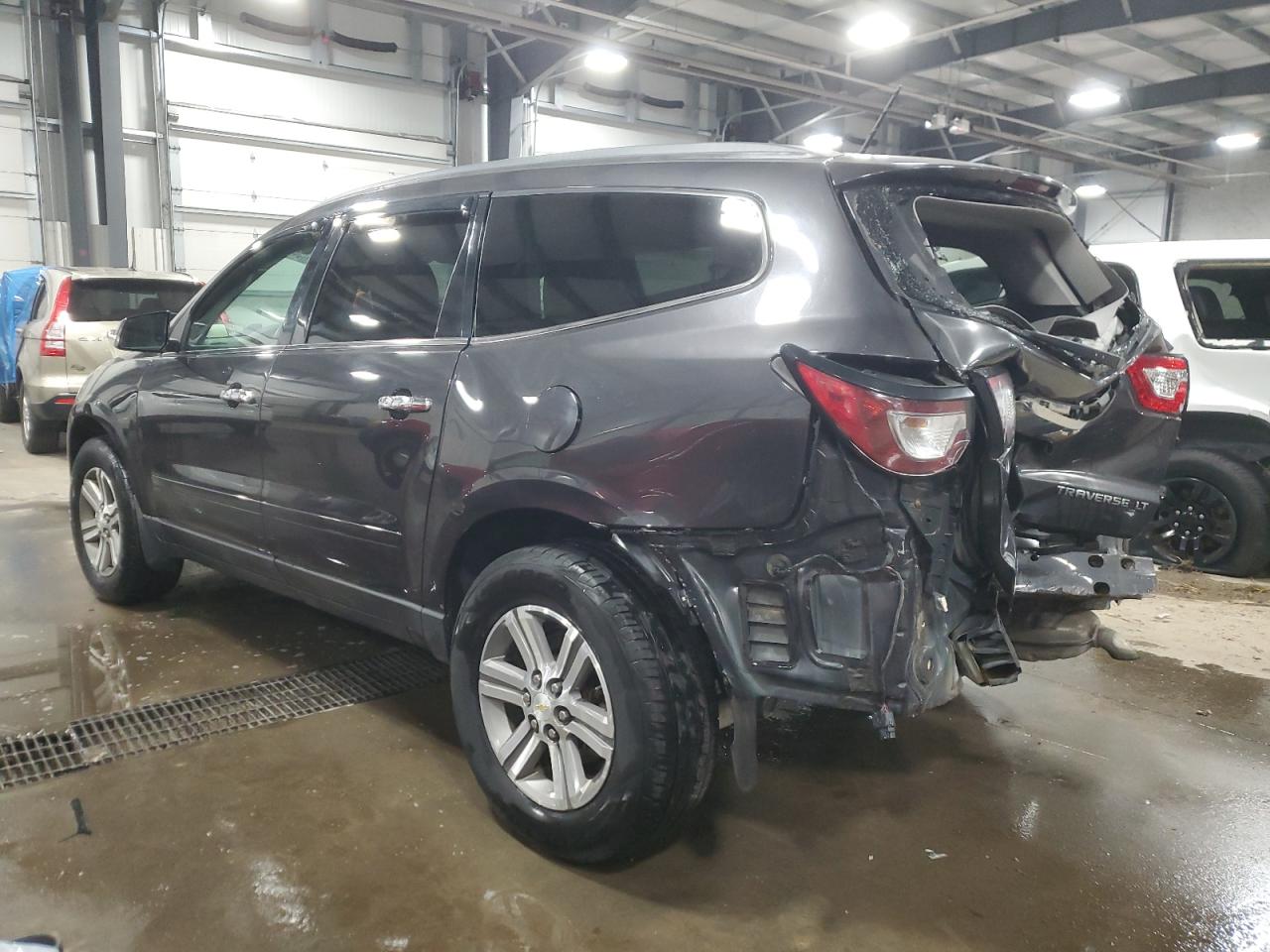 2015 Chevrolet Traverse VIN 1GNKVGKD7FJ314628 Copart auction photo, rear end damage thumbnail 2