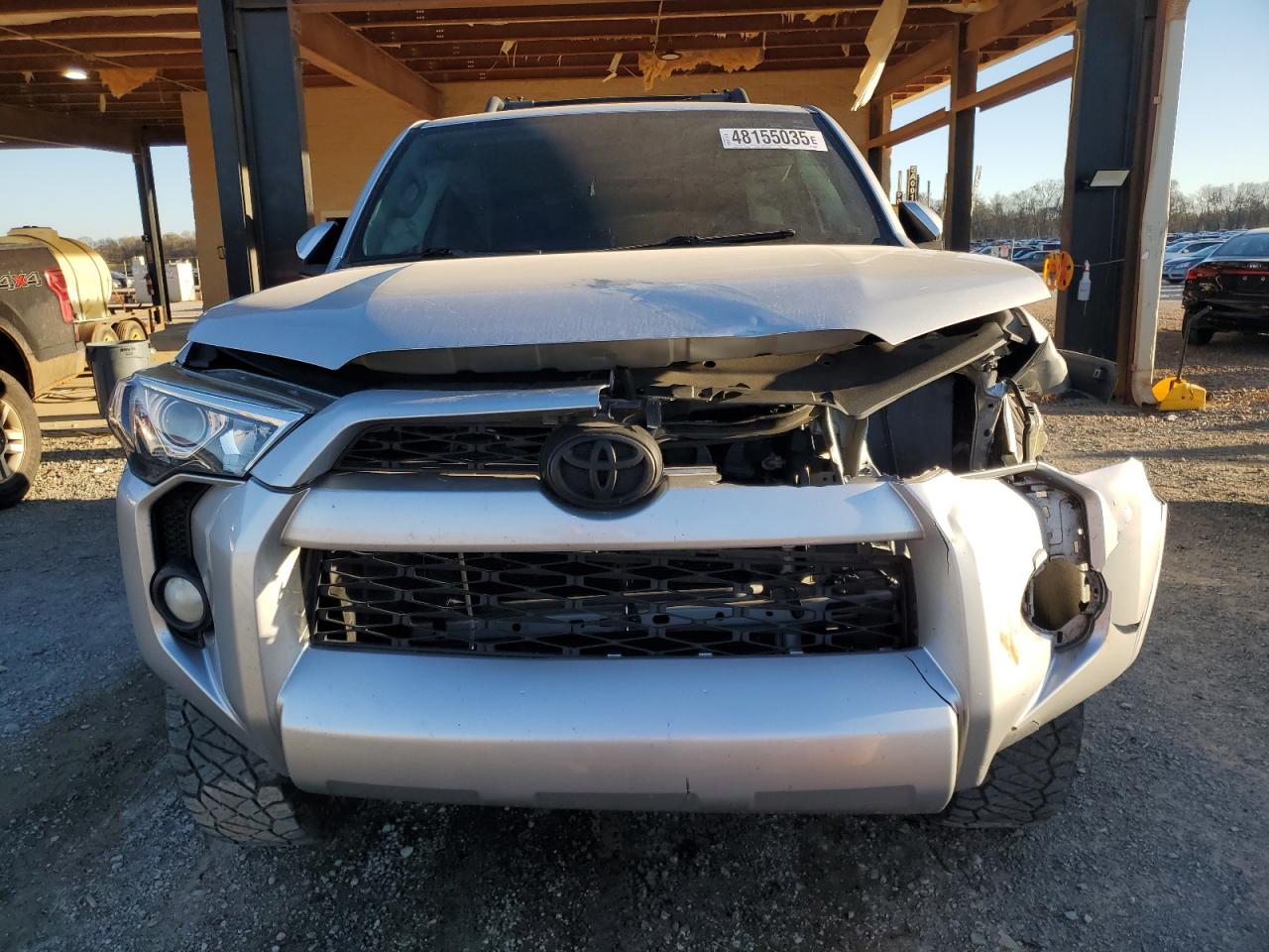 2015 Toyota 4Runner VIN JTEZU5JR3F5105581 Copart auction photo, front end damage thumbnail 5
