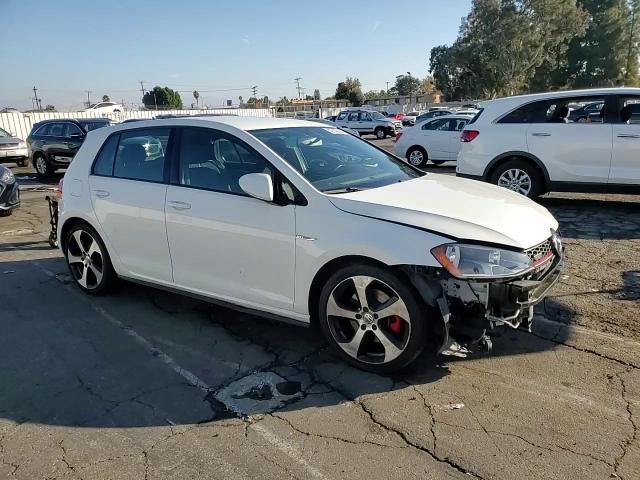 2017 Volkswagen GTI VIN 3VW4T7AU2HM074688 Copart auction photo, front end / side damage thumbnail 11