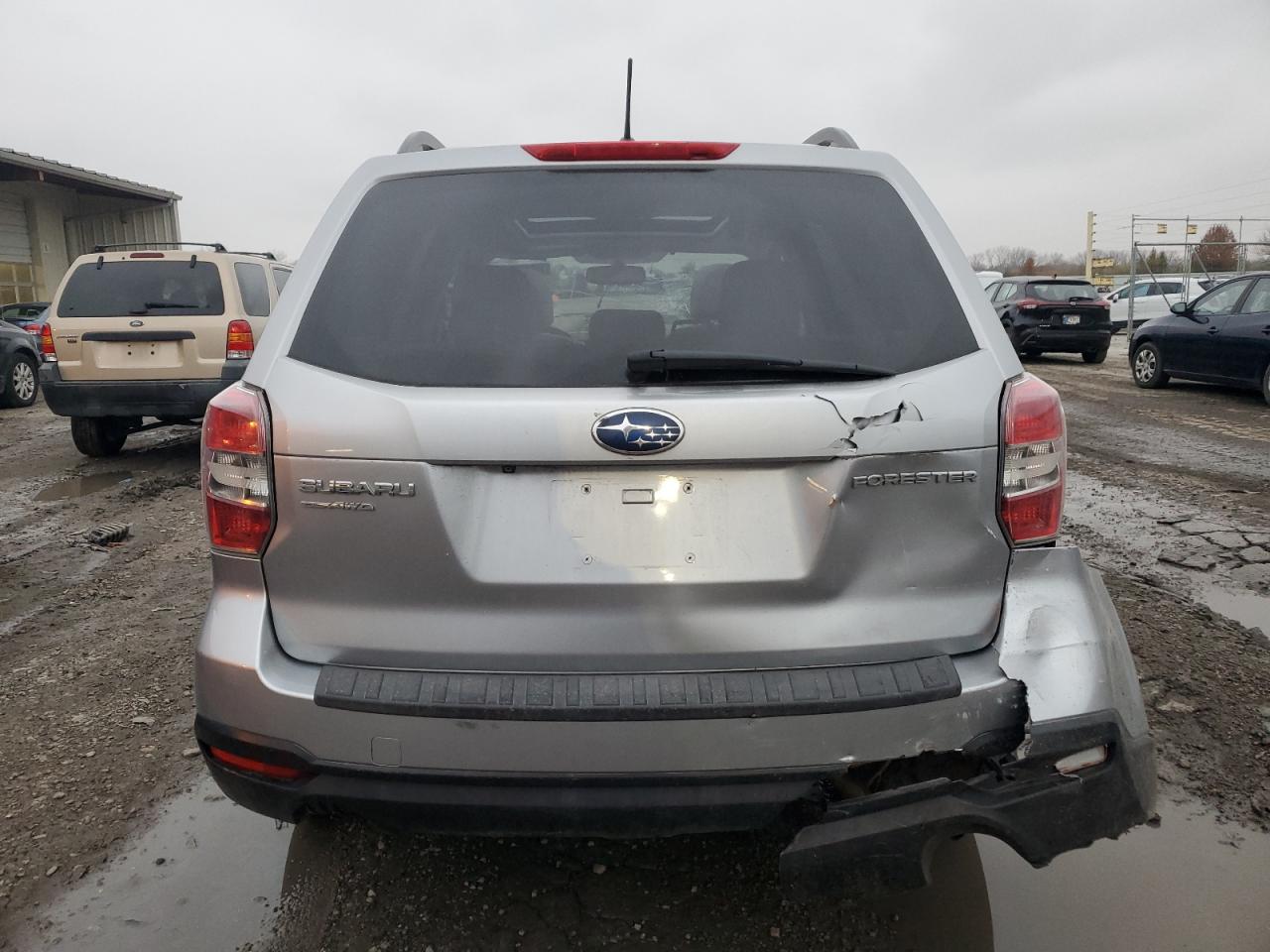 2014 Subaru Forester VIN JF2SJAEC5EH448145 Copart auction photo, rear end damage thumbnail 6