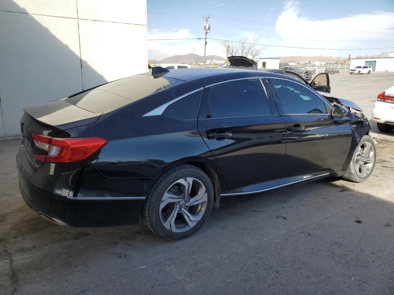 2018 Honda Accord VIN 1HGCV2F56JA037192 Copart auction photo, front end damage thumbnail 3