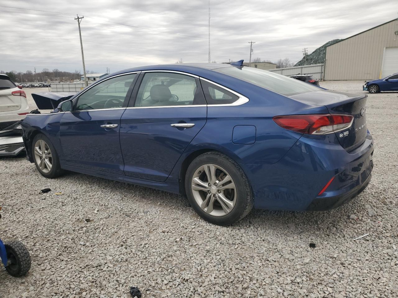 2018 Hyundai Sonata VIN 5NPE34AF7JH643974 Copart auction photo, front end damage thumbnail 2