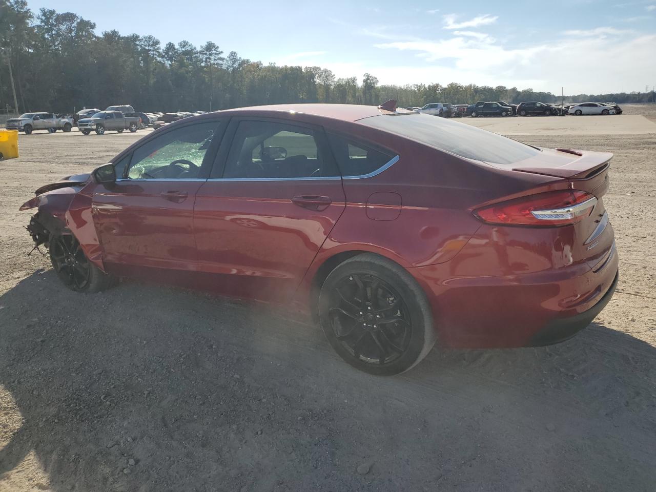 2019 Ford Fusion VIN 3FA6P0HD2KR161262 Copart auction photo, front end damage thumbnail 2
