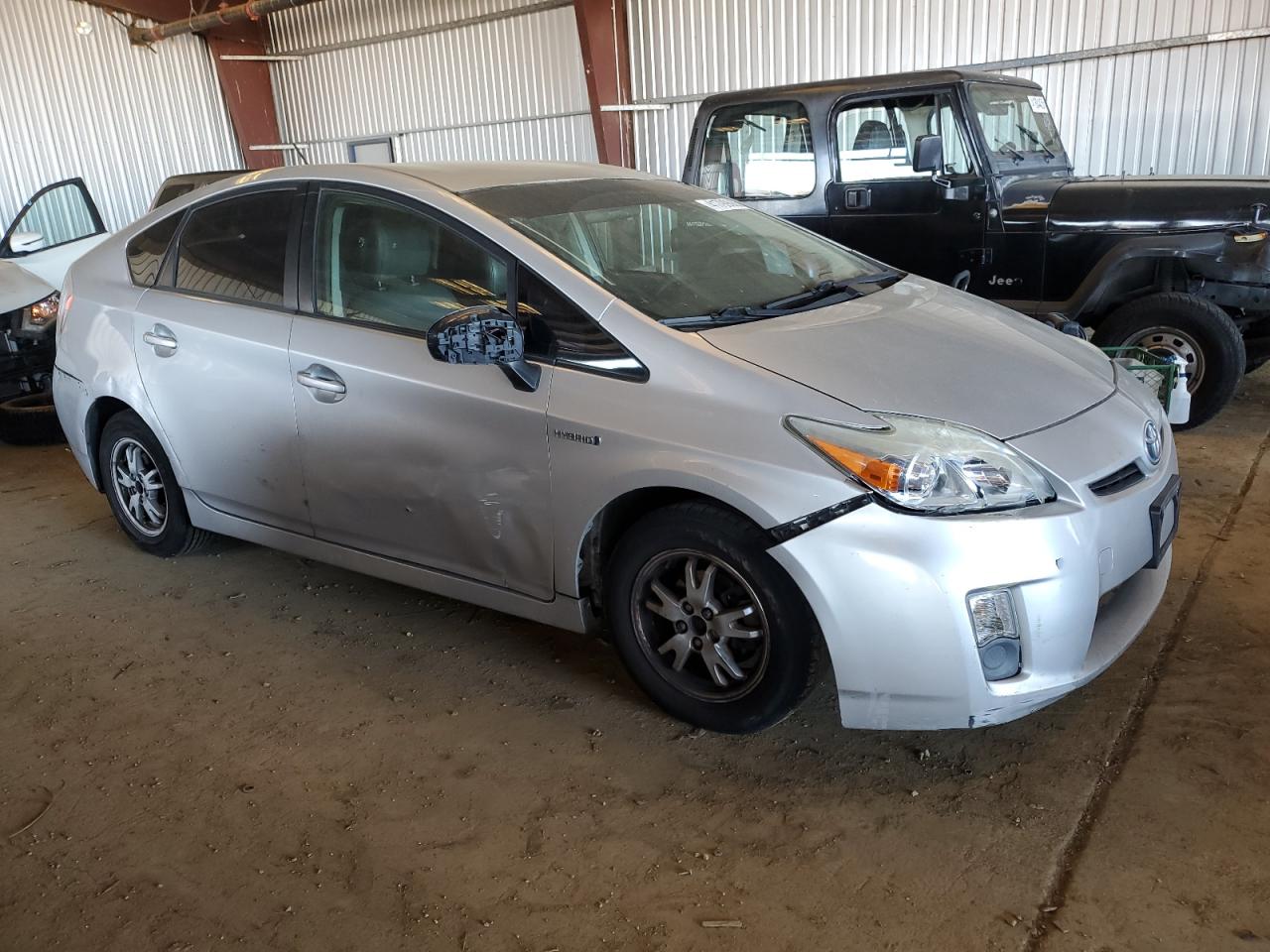 2011 Toyota Prius VIN JTDKN3DU2B1476062 Copart auction photo, mechanical / front end damage thumbnail 4