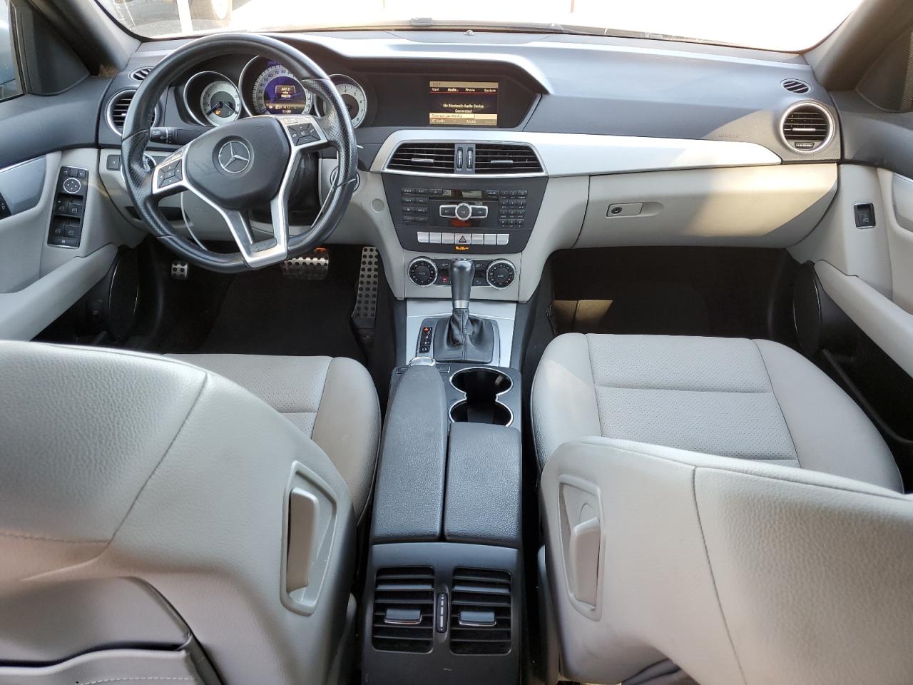 2013 Mercedes-Benz C-klasse VIN WDDGF4HB0DA769811 Copart auction photo, front end damage thumbnail 8