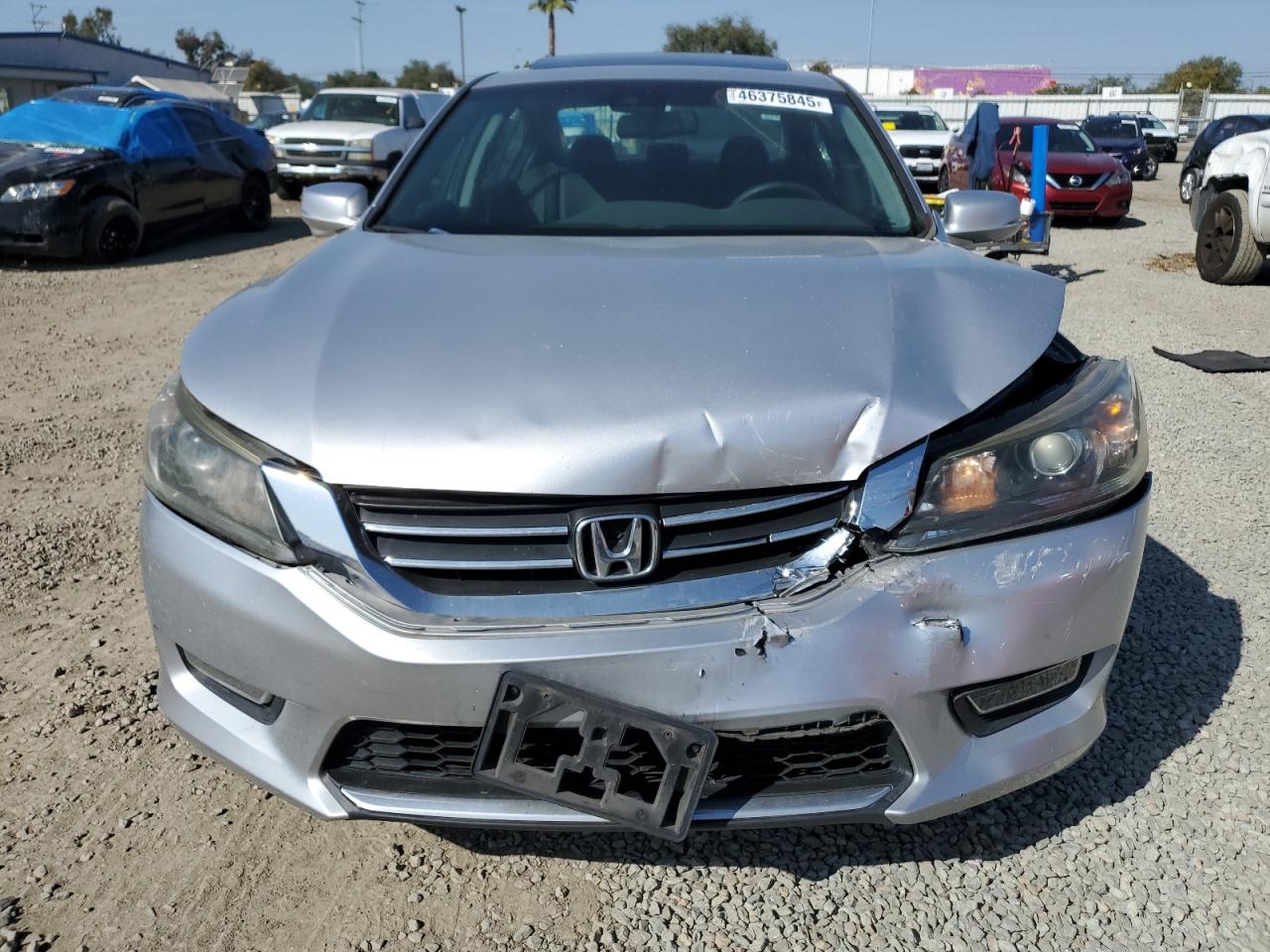 2013 Honda Accord VIN 1HGCR2F88DA201982 Copart auction photo, front end damage thumbnail 5