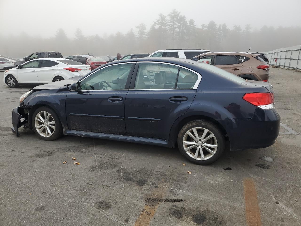 2014 Subaru Legacy VIN 4S3BMBL63E3027417 Copart auction photo, front end damage thumbnail 2