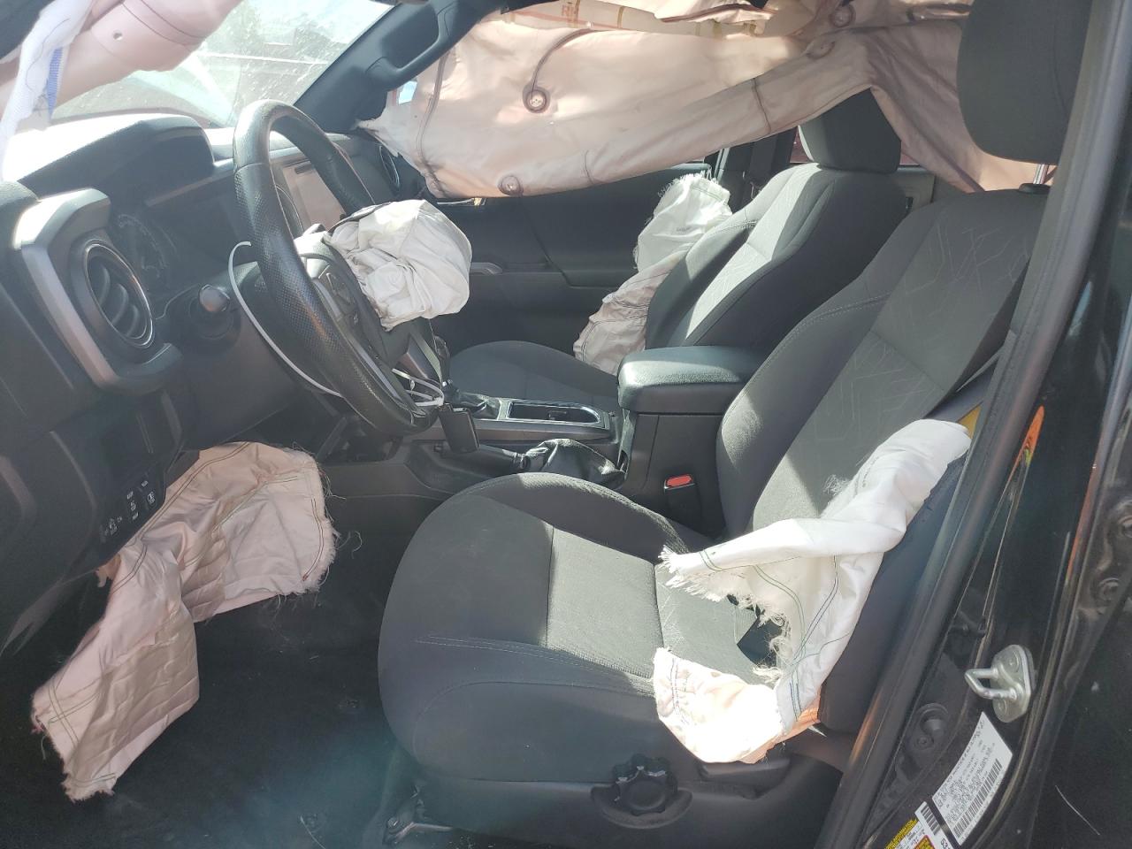 2017 Toyota Tacoma VIN 3TMCZ5AN1HM110512 Copart auction photo, front end damage thumbnail 7