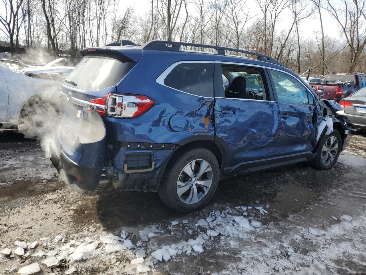 2020 Subaru Ascent VIN 4S4WMAFD1L3421139 Copart auction photo, all over damage thumbnail 3
