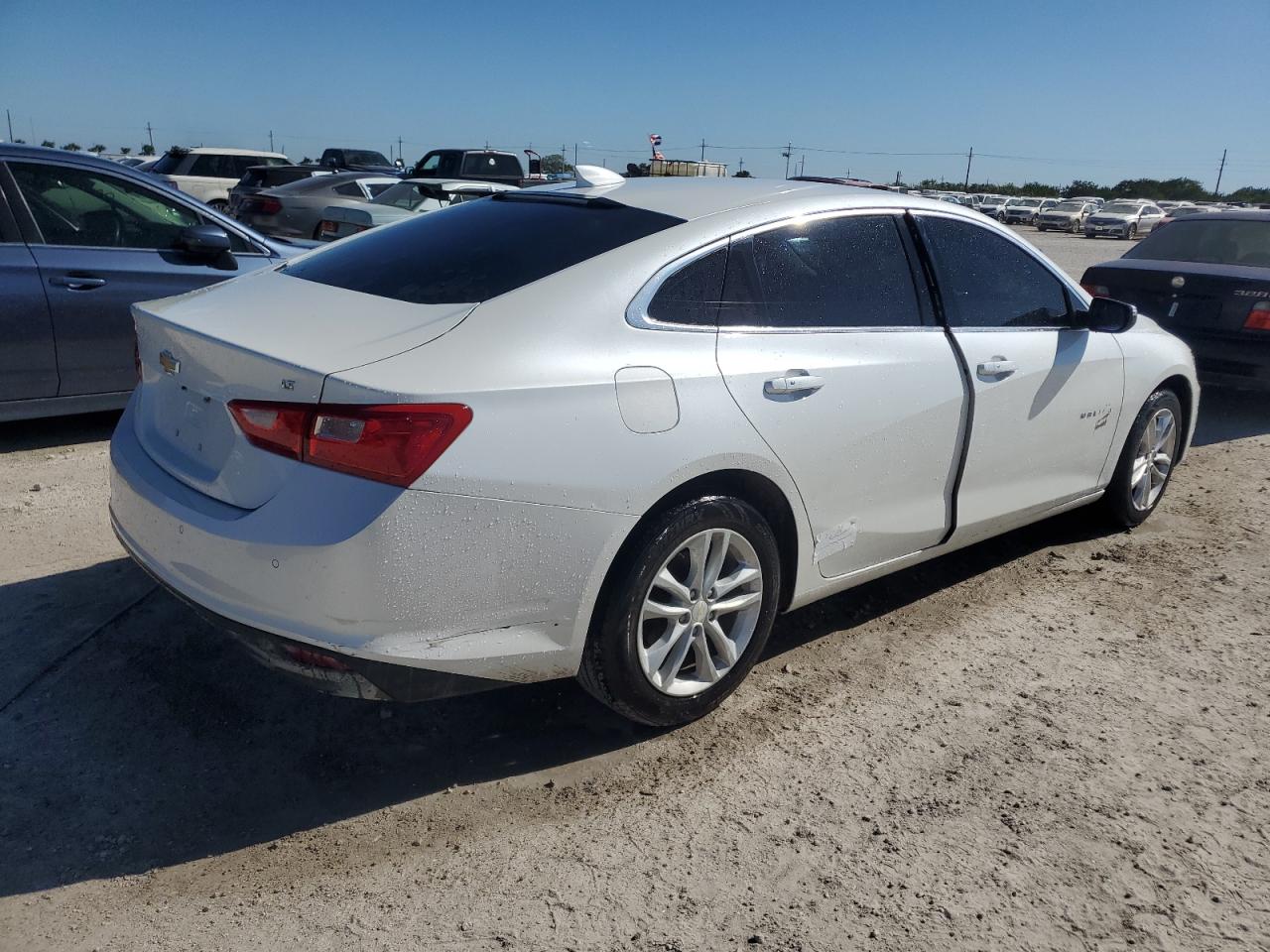 2017 Chevrolet Malibu VIN 1G1ZE5ST4HF130359 Copart auction photo, water/flood damage thumbnail 3