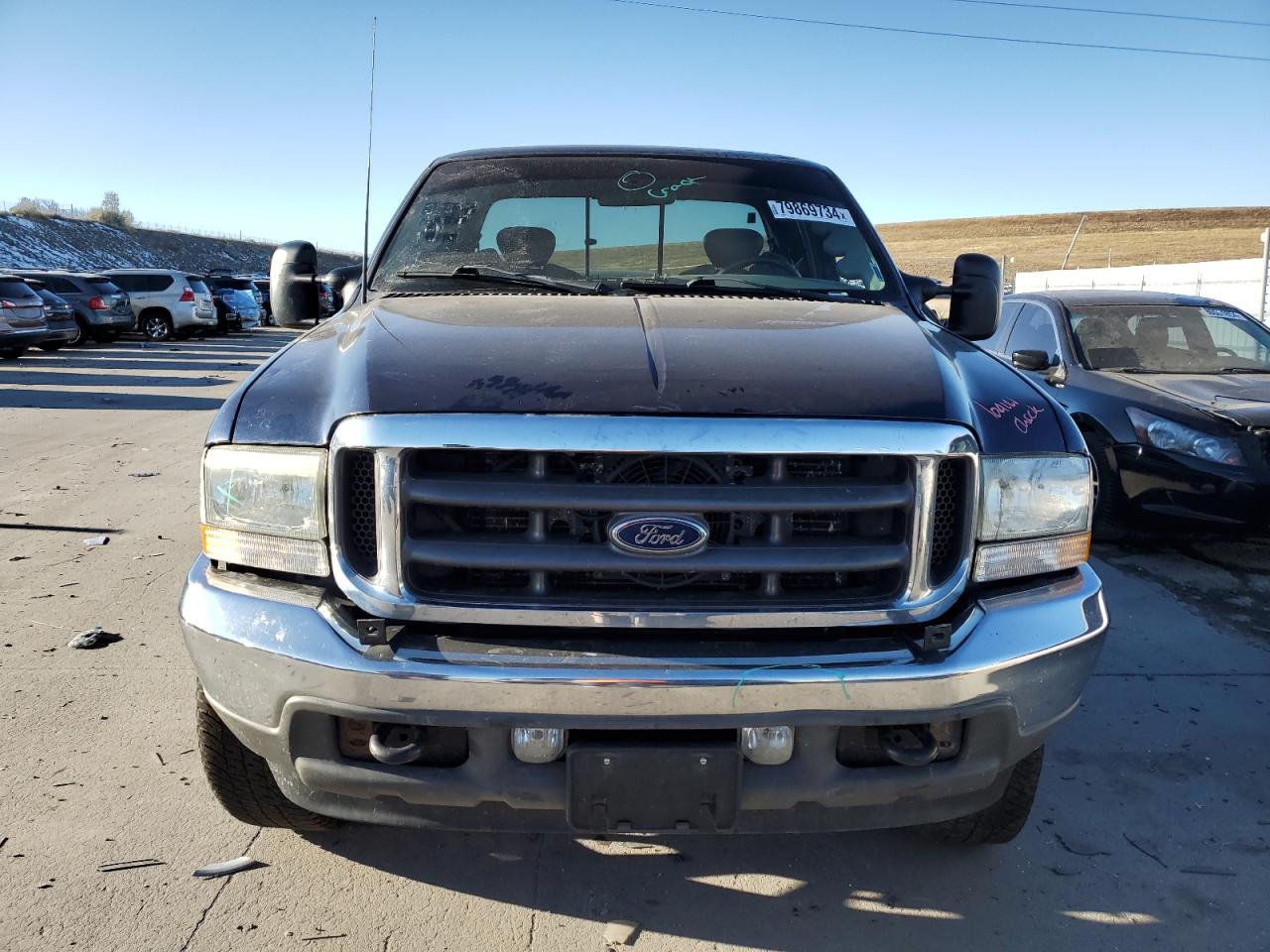 2002 Ford F250 VIN 1FTNX21FX2EC71198 Copart auction photo, all over damage thumbnail 5