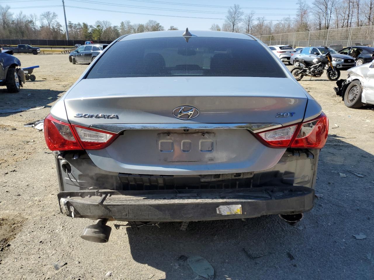 2012 Hyundai Sonata VIN 5NPEC4AB4CH322524 Copart auction photo, rear end / minor dent/scratches damage thumbnail 6