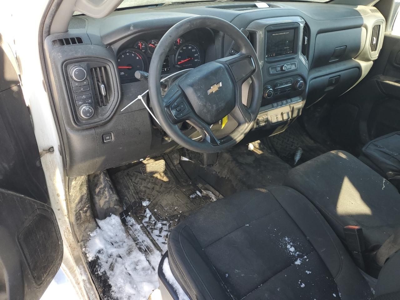 2020 Chevrolet Silverado VIN 1GC3YLE71LF208810 Copart auction photo, front end / side damage thumbnail 8