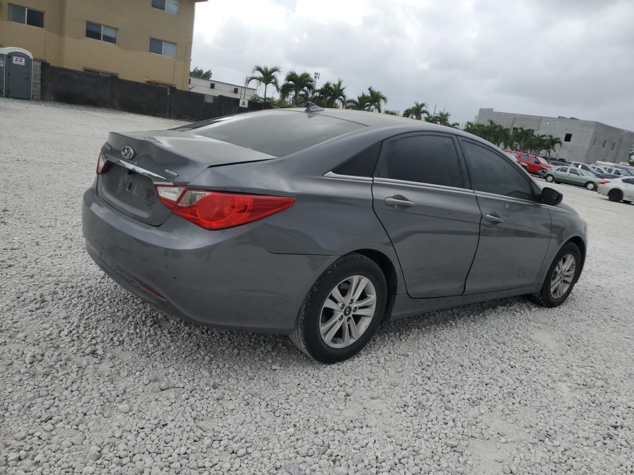 2013 Hyundai Sonata VIN 5NPEB4AC8DH783464 Copart auction photo, hail / side damage thumbnail 3