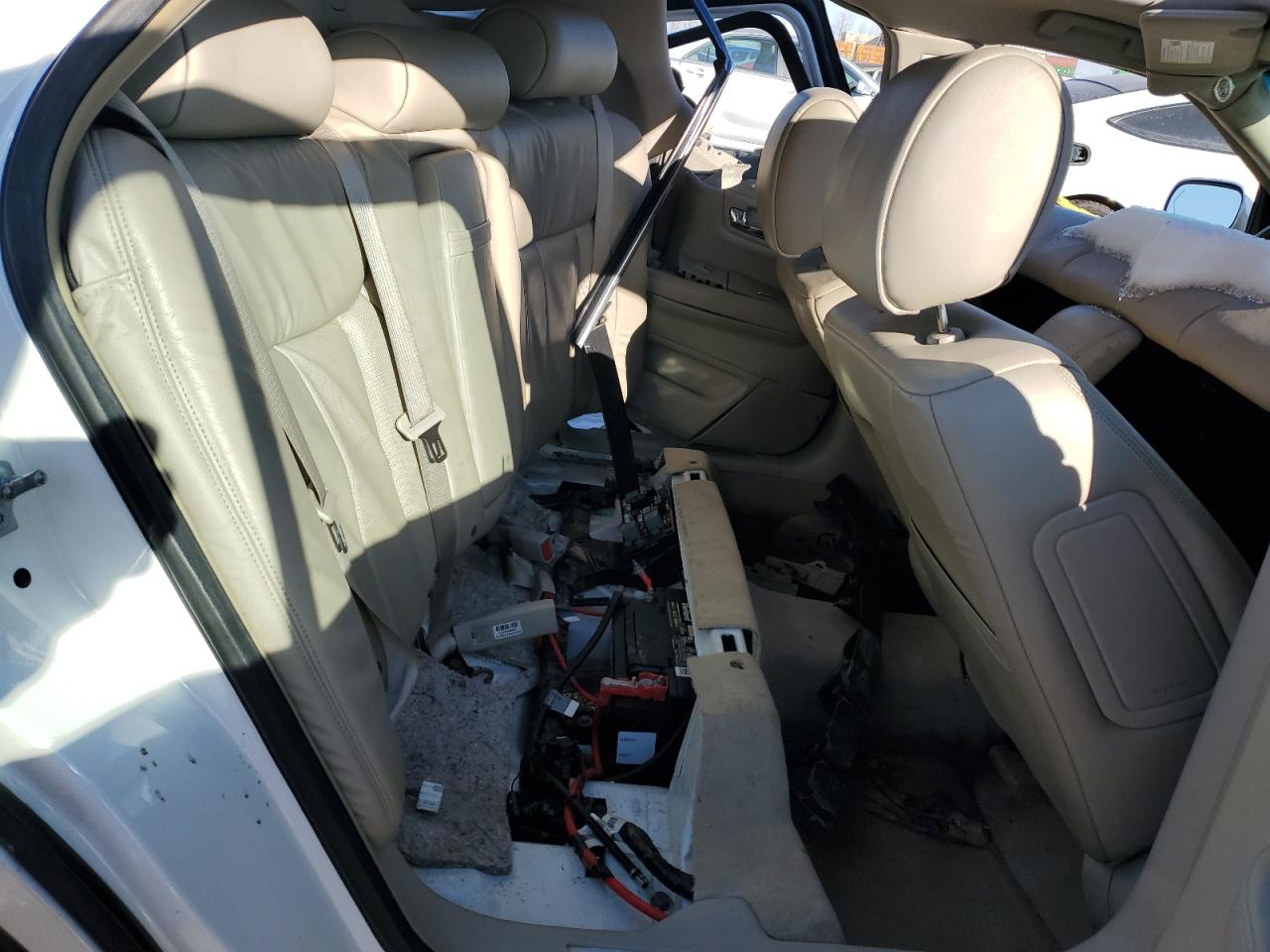 2011 Cadillac DTS VIN 1G6KH5E66BU114062 Copart auction photo, rear end / side damage thumbnail 10