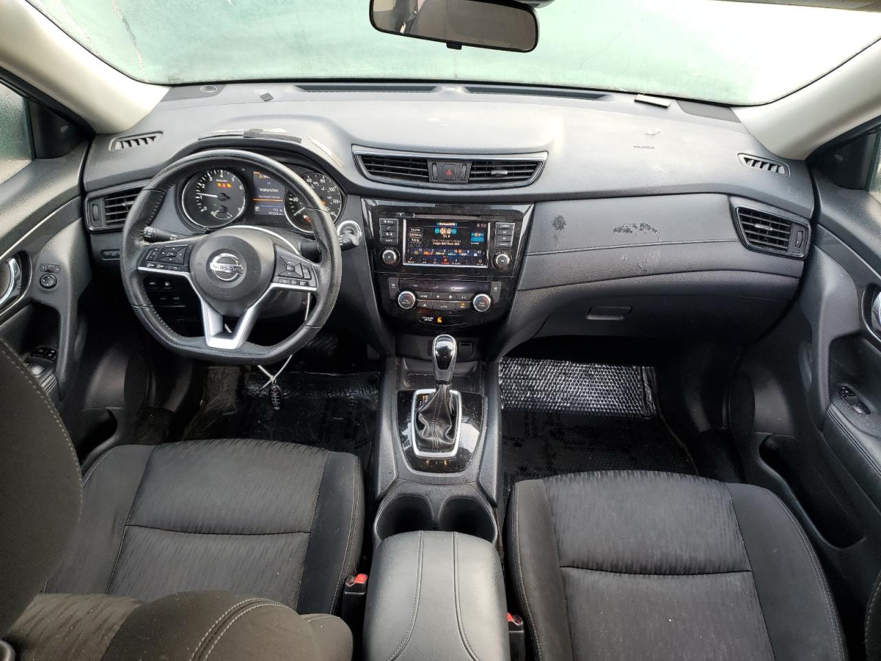 2020 Nissan Rogue VIN KNMAT2MT2LP529148 Copart auction photo, burn damage thumbnail 8