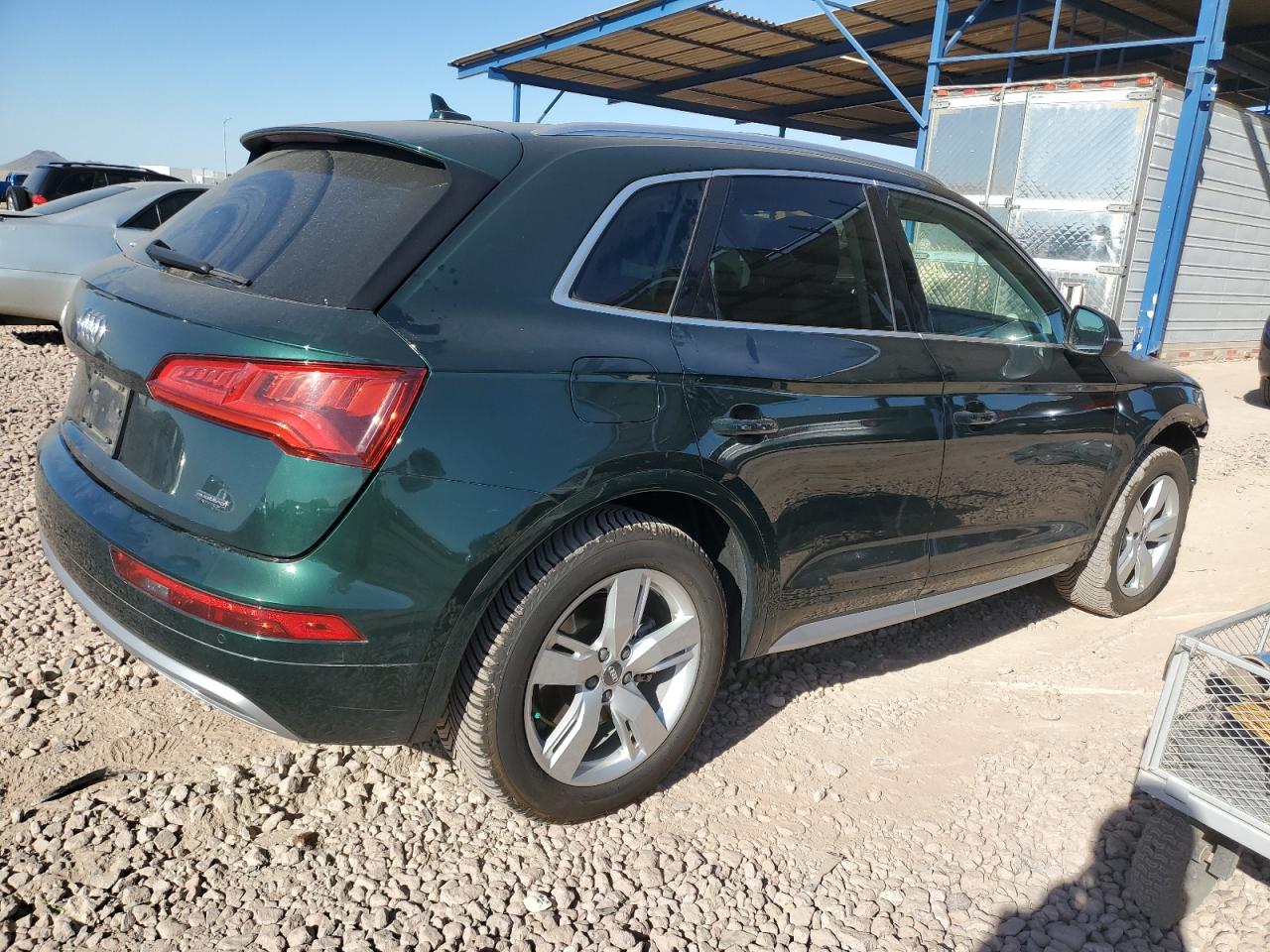 2019 Audi Q5 VIN WA1BNAFY4K2046221 Copart auction photo, front end damage thumbnail 3