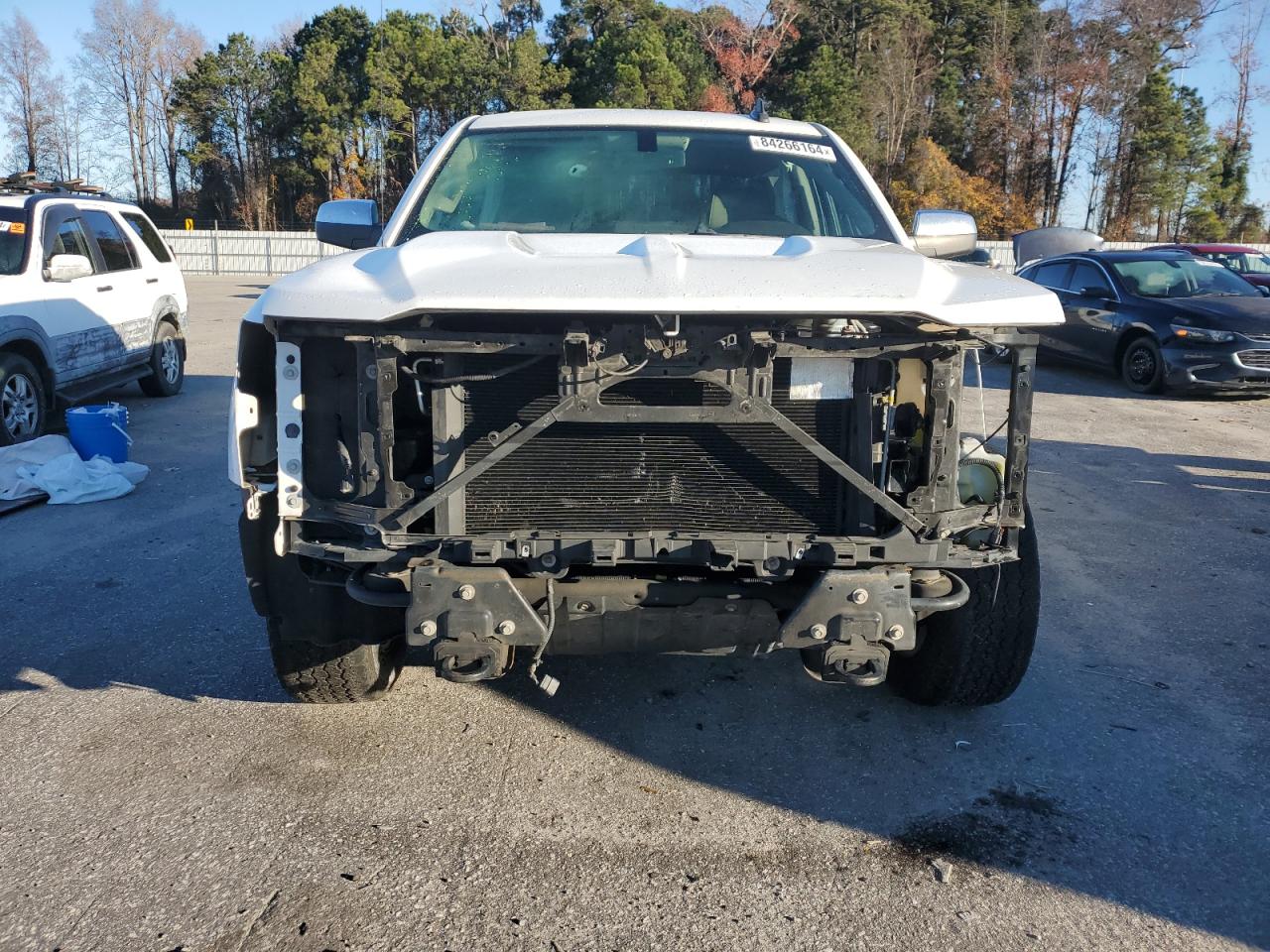 2018 Chevrolet Silverado VIN 1GCVKSEC4JZ358293 Copart auction photo, front end / side damage thumbnail 5