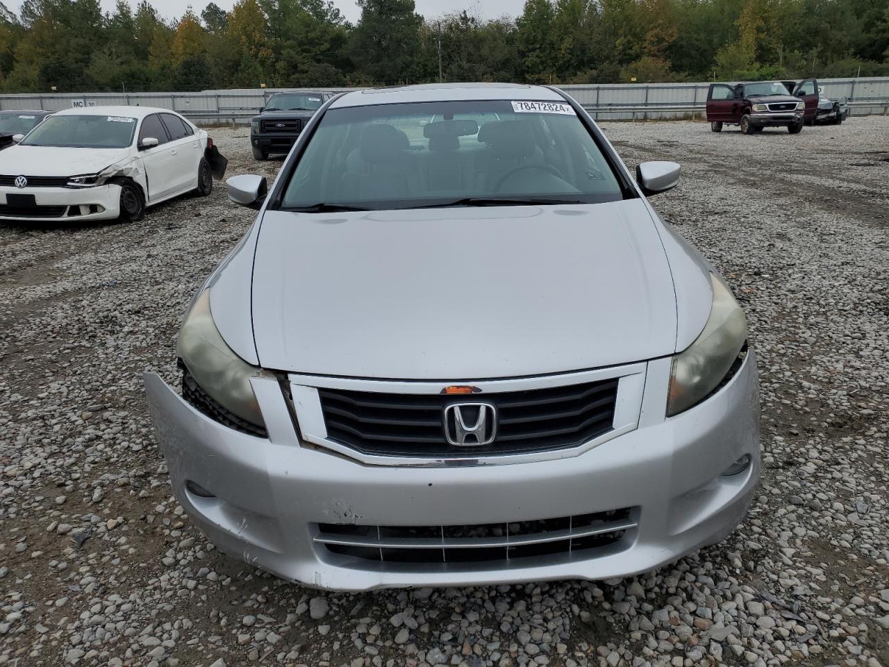 2010 Honda Accord VIN 1HGCP3F83AA016570 Copart auction photo, side / front end damage thumbnail 5