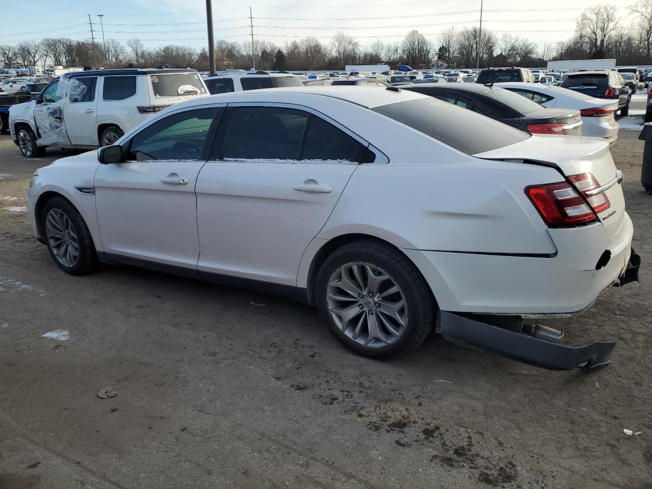 2013 Ford Taurus VIN 1FAHP2F88DG131137 Copart auction photo, rear end damage thumbnail 2
