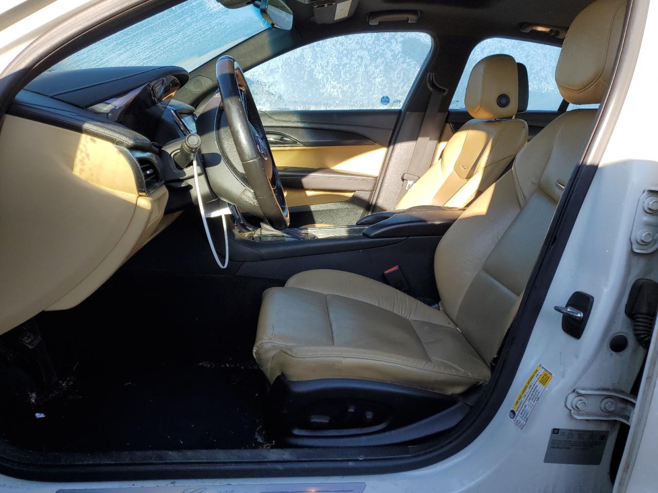 2014 Cadillac ATS VIN 1G6AA5RA0E0158083 Copart auction photo, frame damage damage thumbnail 7