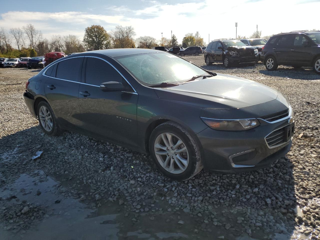 2018 Chevrolet Malibu VIN 1G1ZD5ST0JF255562 Copart auction photo, rear end damage thumbnail 4