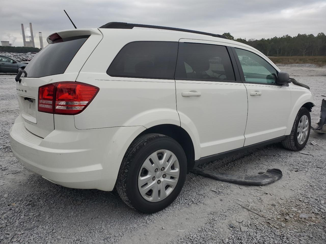 2017 Dodge Journey VIN 3C4PDCAB0HT545358 Copart auction photo, front end / side damage thumbnail 3