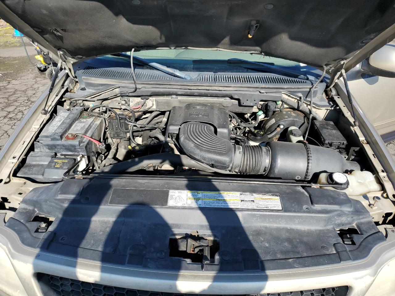 2001 Ford F-150 VIN 1FTRW08W71KD54778 Copart auction photo, side / rear end damage thumbnail 12