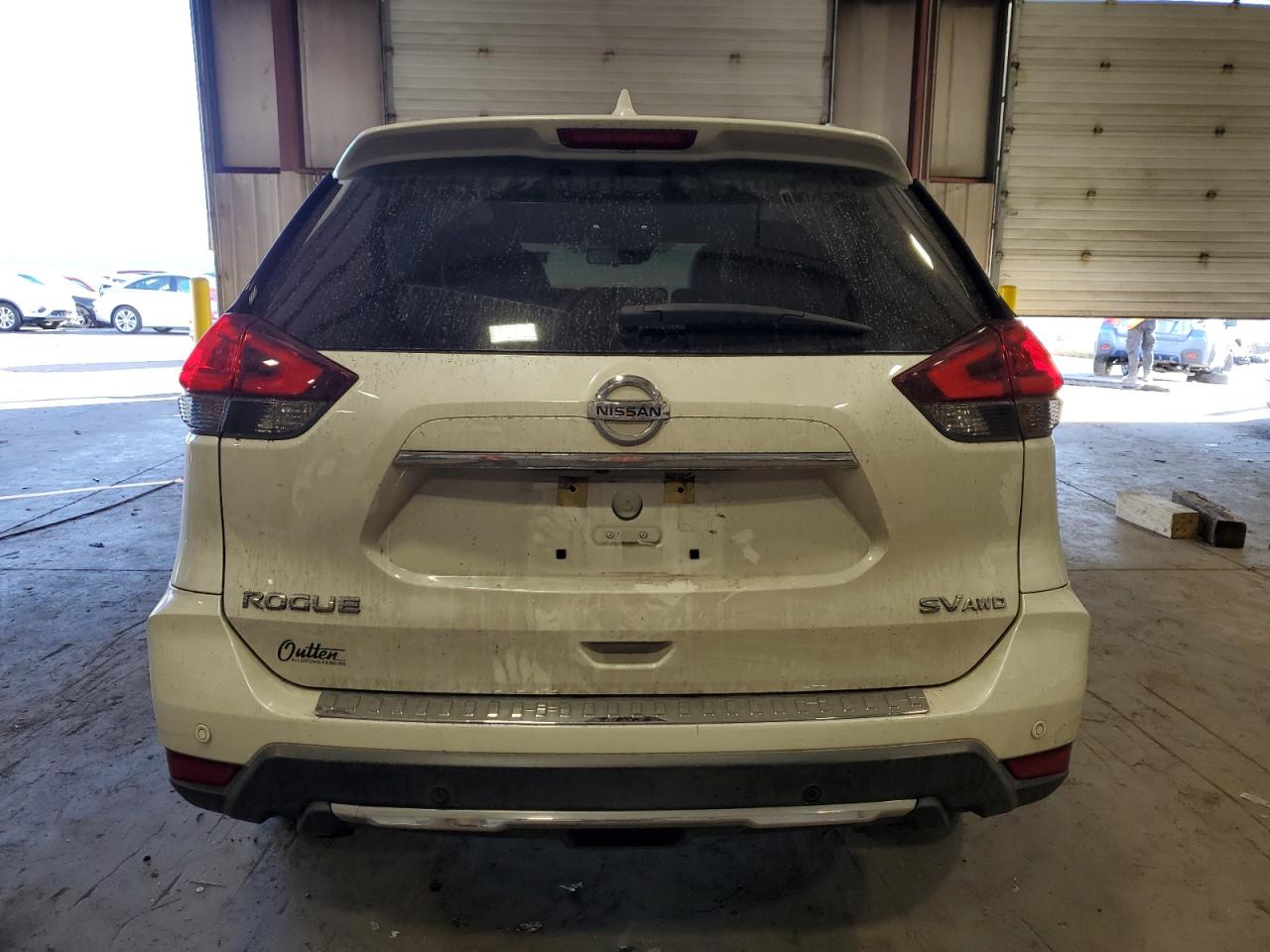 2020 Nissan Rogue VIN KNMAT2MV9LP535420 Copart auction photo, side / front end damage thumbnail 6