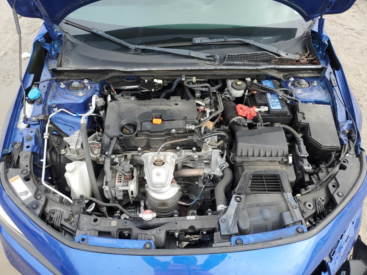 2022 Honda Civic VIN 2HGFE2F56NH546980 Copart auction photo, front end / side damage thumbnail 11