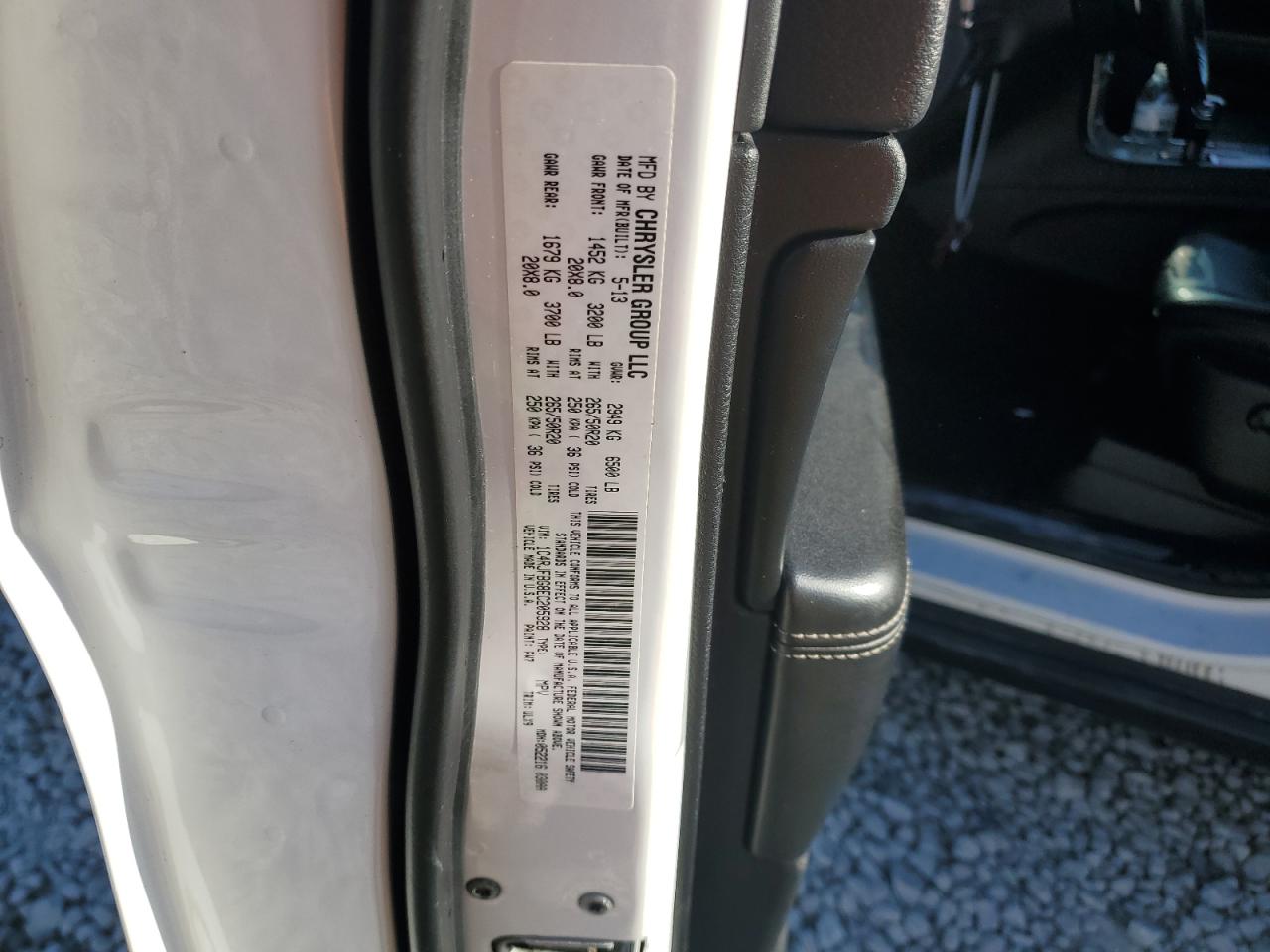 2014 Jeep Grand Cherokee VIN 1C4RJFBG8EC205928 Copart auction photo, front end / side damage thumbnail 15