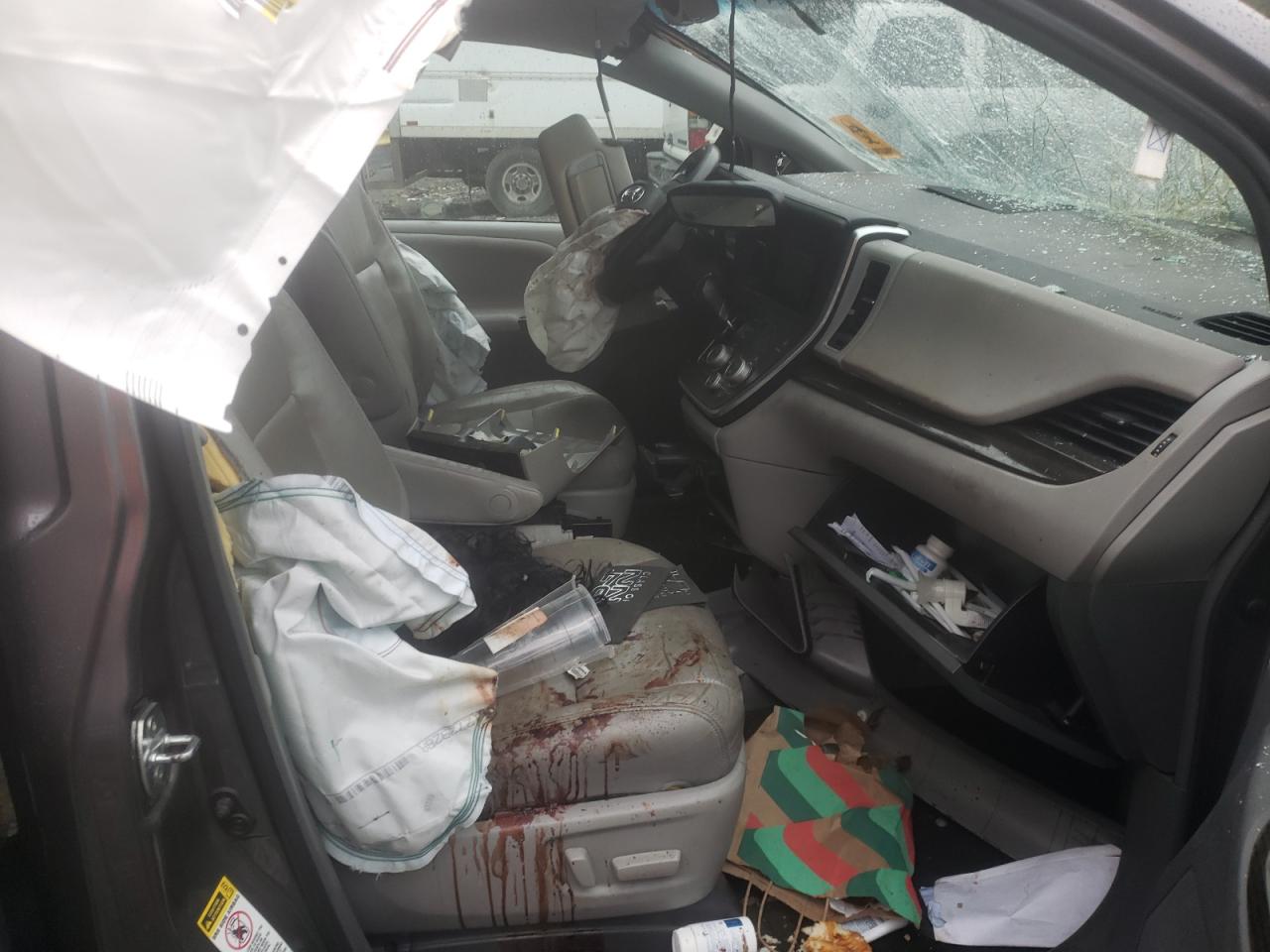 2016 Toyota Sienna VIN 5TDYK3DC5GS694405 Copart auction photo, all over damage thumbnail 7