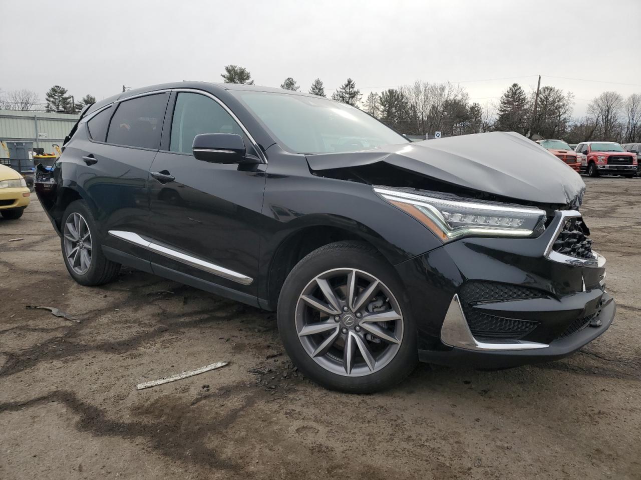 2020 Acura RDX VIN 5J8TC2H50LL028028 Copart auction photo, front end / rear end damage thumbnail 4