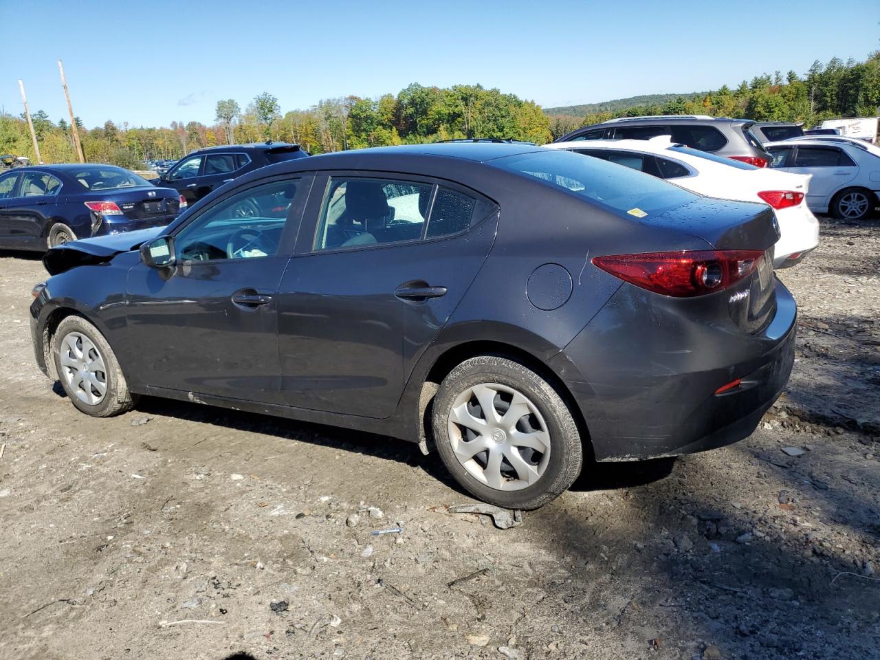 2018 Mazda 3 VIN 3MZBN1U7XJM217851 Copart auction photo, front end / minor dent/scratches damage thumbnail 2