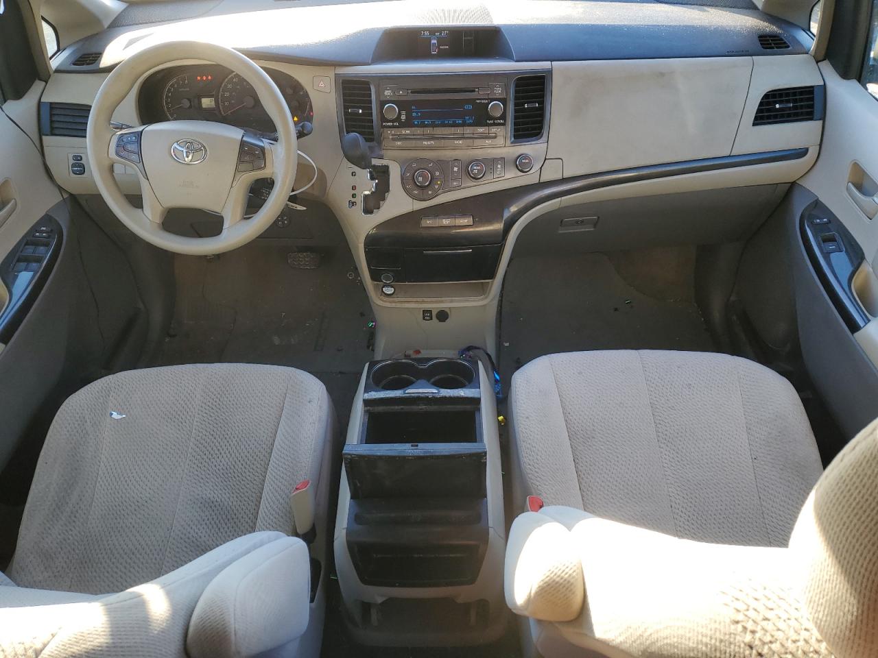 2012 Toyota Sienna VIN 5TDKK3DC4CS262694 Copart auction photo, biohazard/chemical / all over damage thumbnail 8