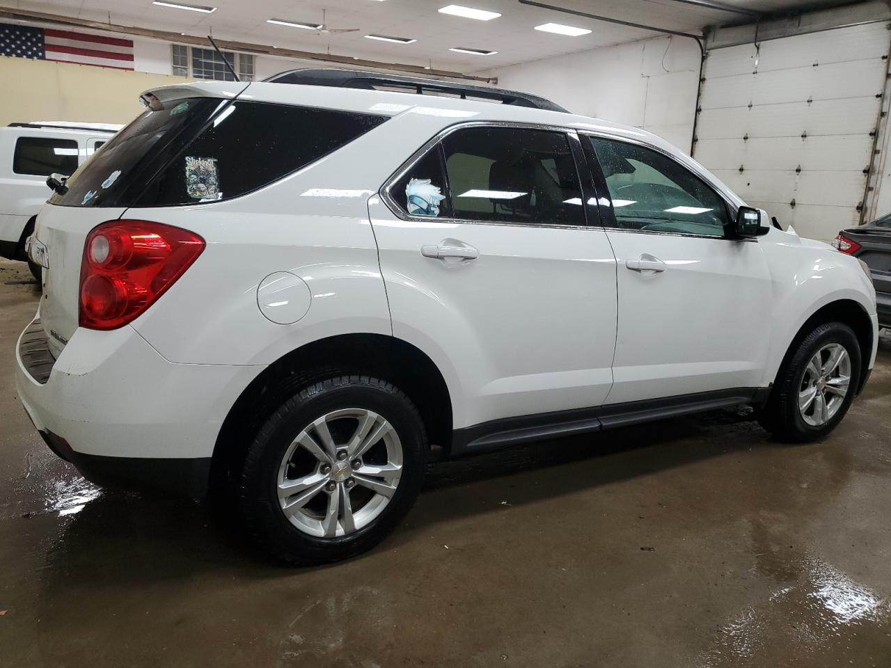 2015 Chevrolet Equinox VIN 1GNALBEKXFZ145169 Copart auction photo, front end / side damage thumbnail 3