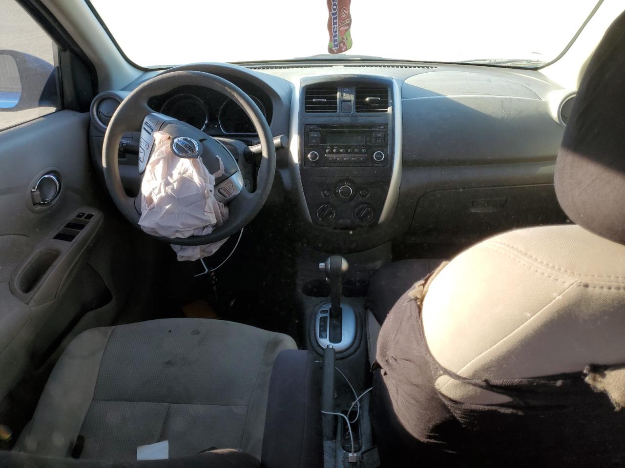2016 Nissan Versa VIN 3N1CN7AP6GL816679 Copart auction photo, undercarriage damage thumbnail 8