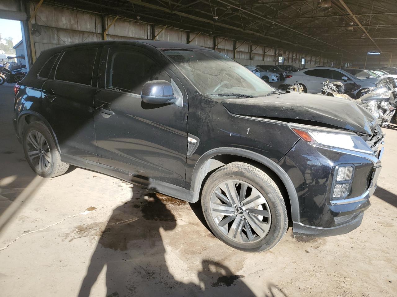 2021 Mitsubishi Outlander VIN JA4APUAU7MU033062 Copart auction photo, front end damage thumbnail 4