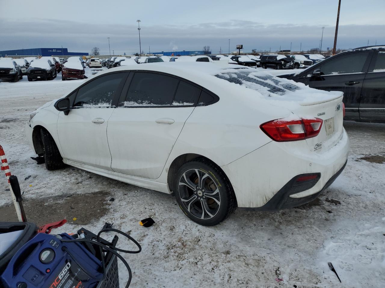 2019 Chevrolet Cruze VIN 1G1BE5SM3K7138075 Copart auction photo, front end damage thumbnail 2
