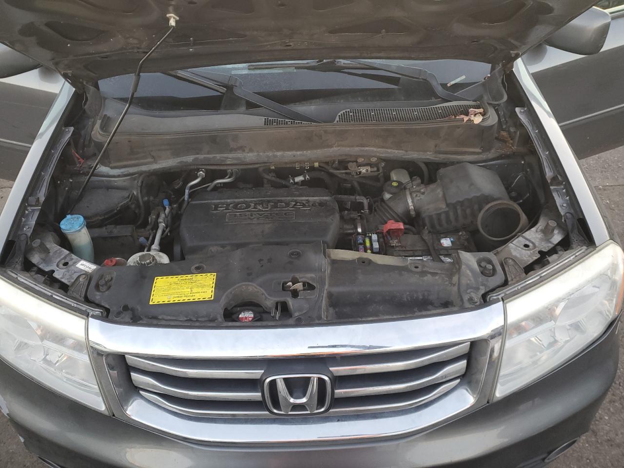 2013 Honda Pilot VIN 5FNYF4H56DB504116 Copart auction photo, all over / mechanical damage thumbnail 12